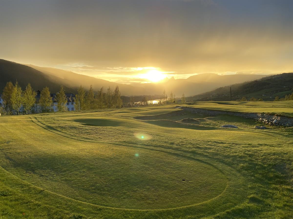 Putting course at Nermo