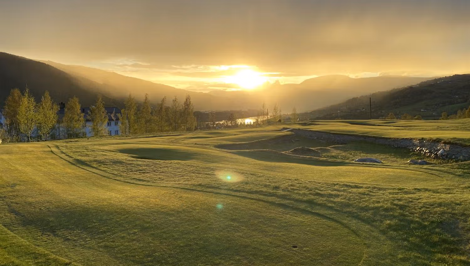Putting course at Nermo