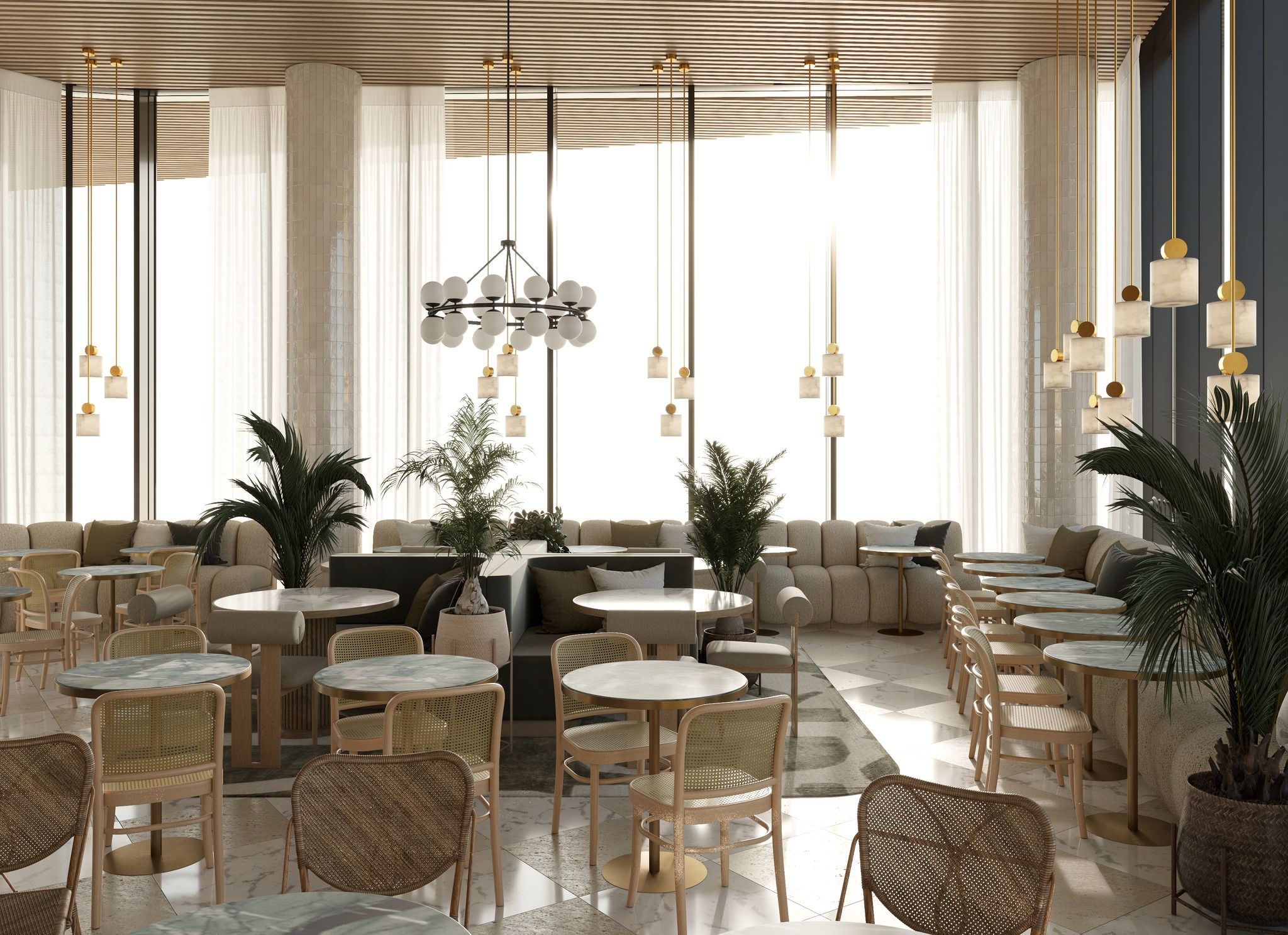 Enjoy a good coffee and a tasty lunch