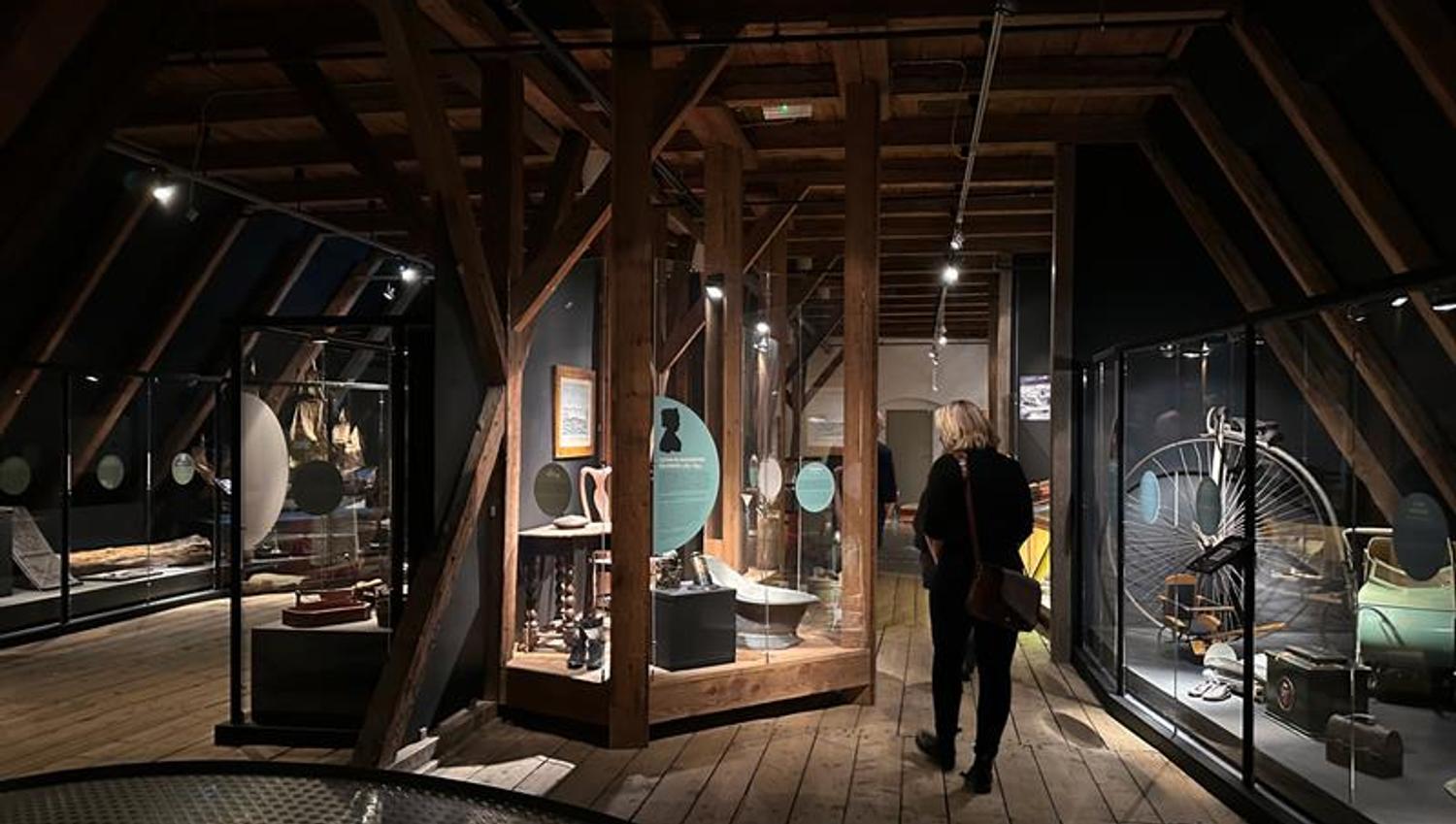 Historisk utstilling Tidslinjen – en reise gjennom Fredrikstads historie