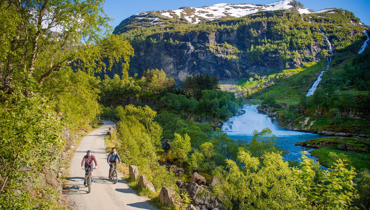 Cycling the Flåm valley