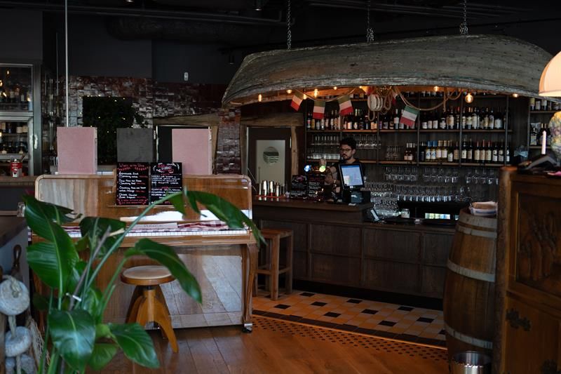 The bar
