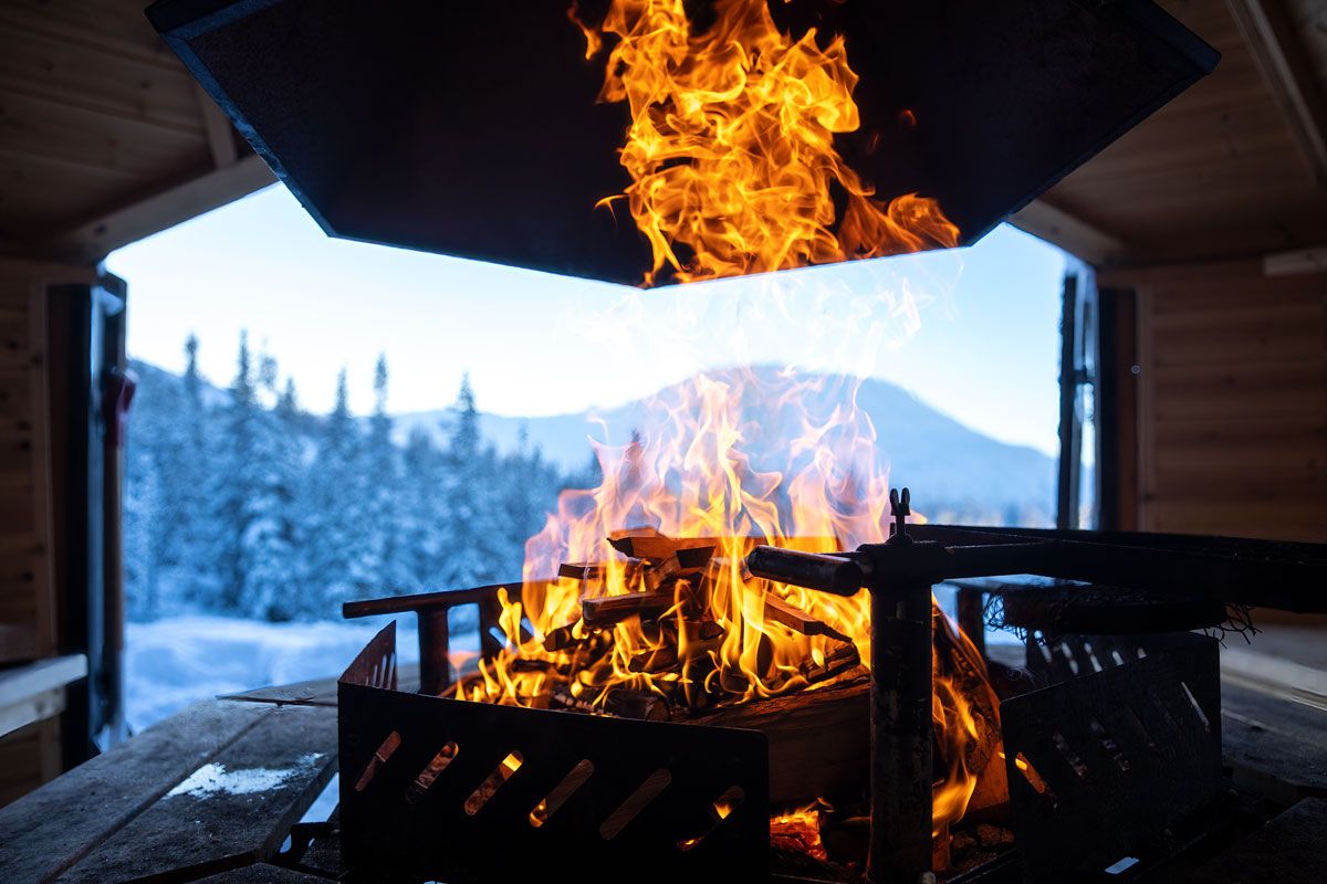 Grill cabin at Gausta ski center
