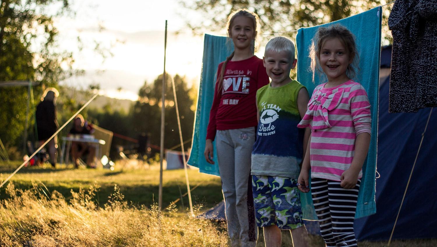 Familievennlig campingplass