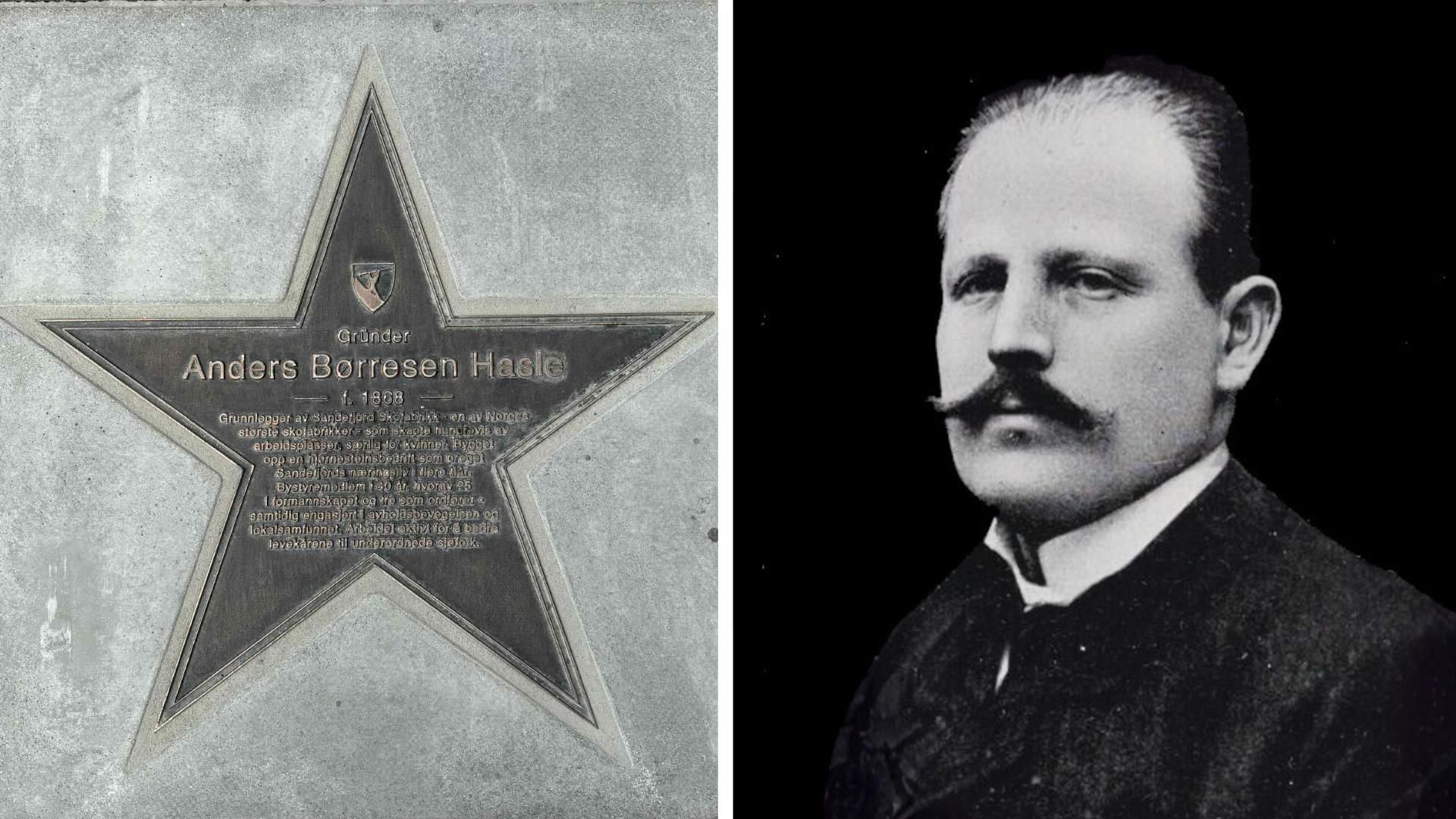 Anders Børresen Hasle og hans stjerne