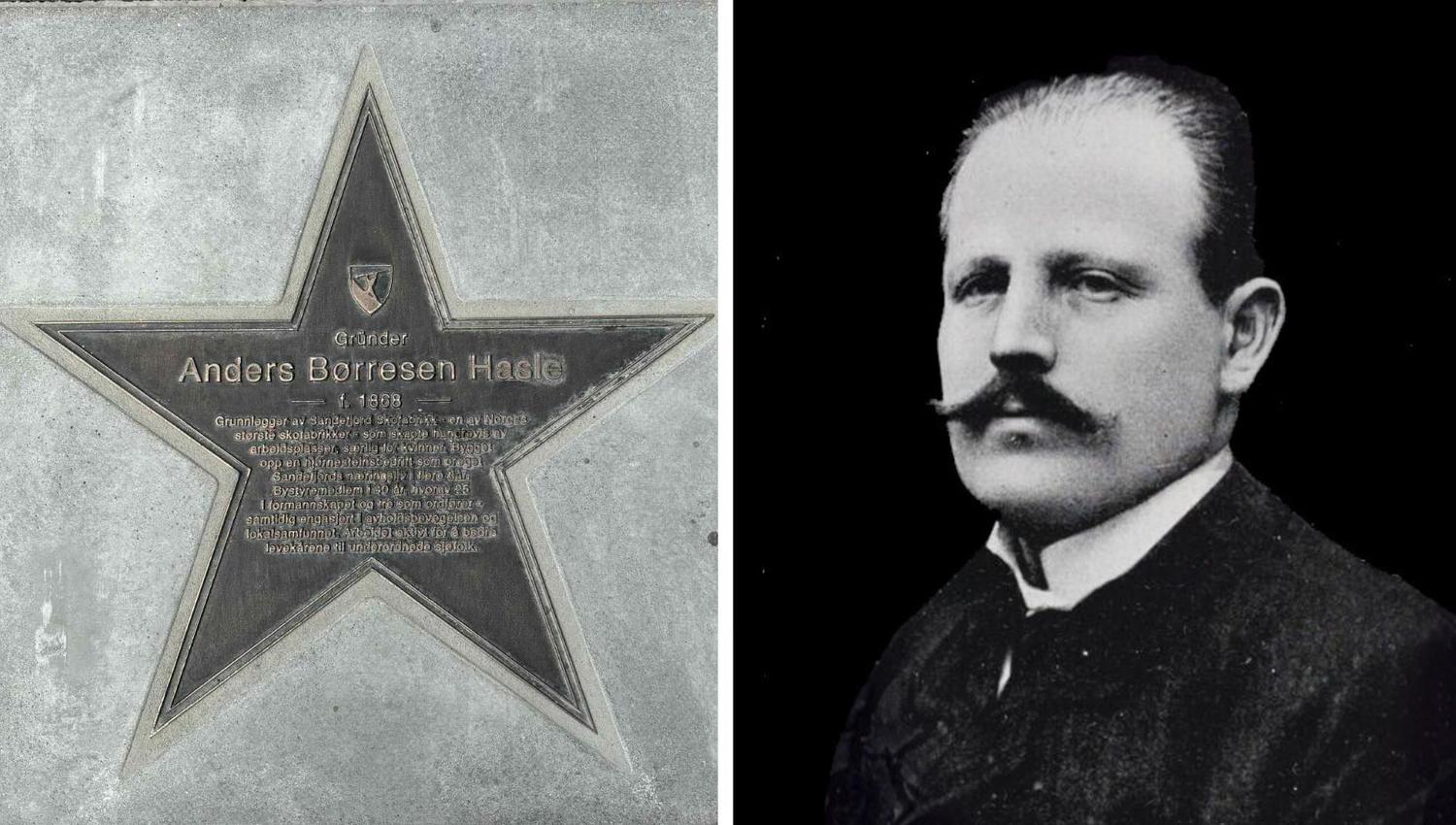 Anders Børresen Hasle og hans stjerne