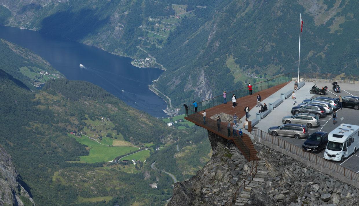 Geiranger Panorama Exclusive bus 3 hours – 3 stops