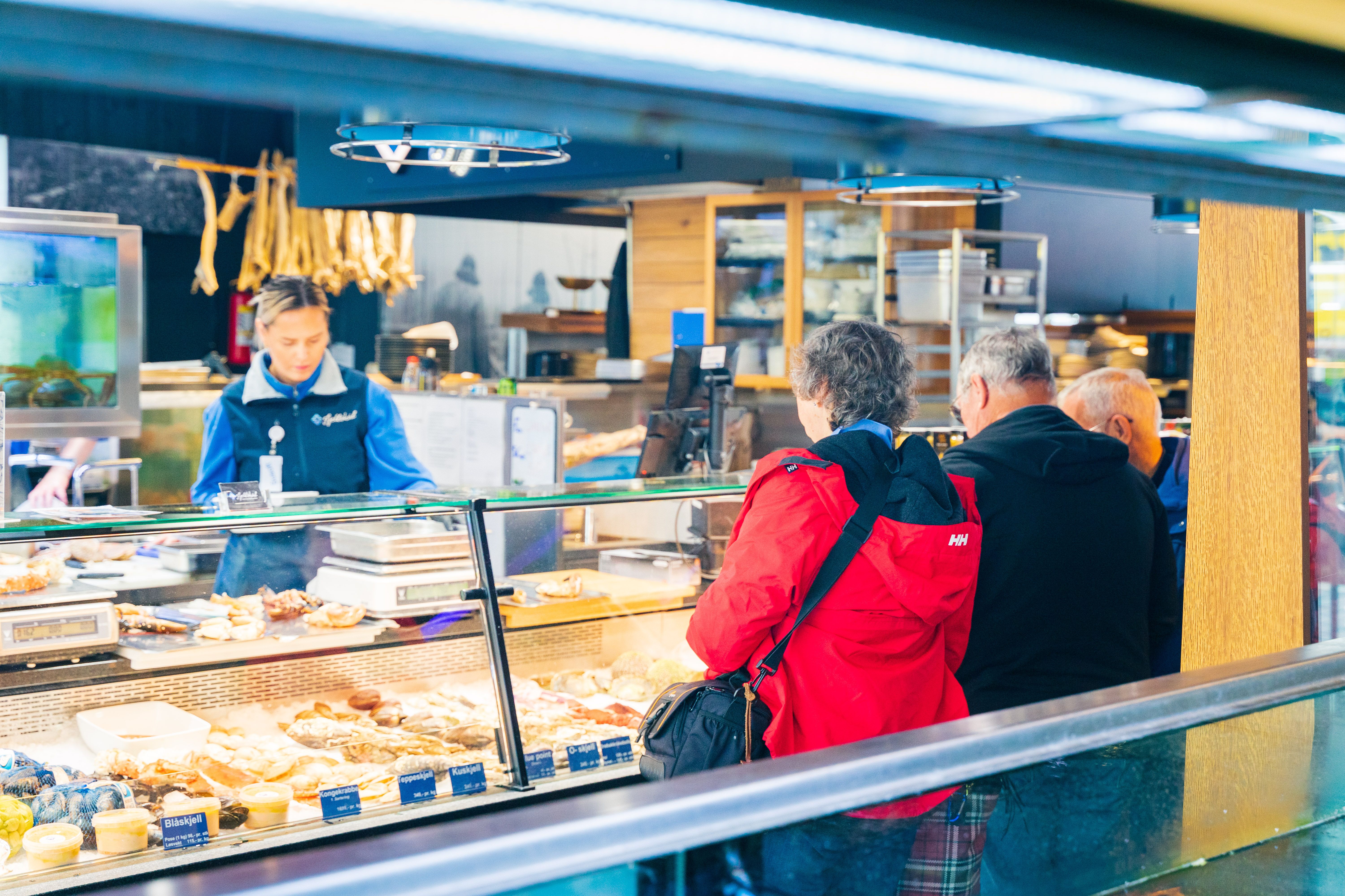 Mathallen at the Fish Market in Bergen