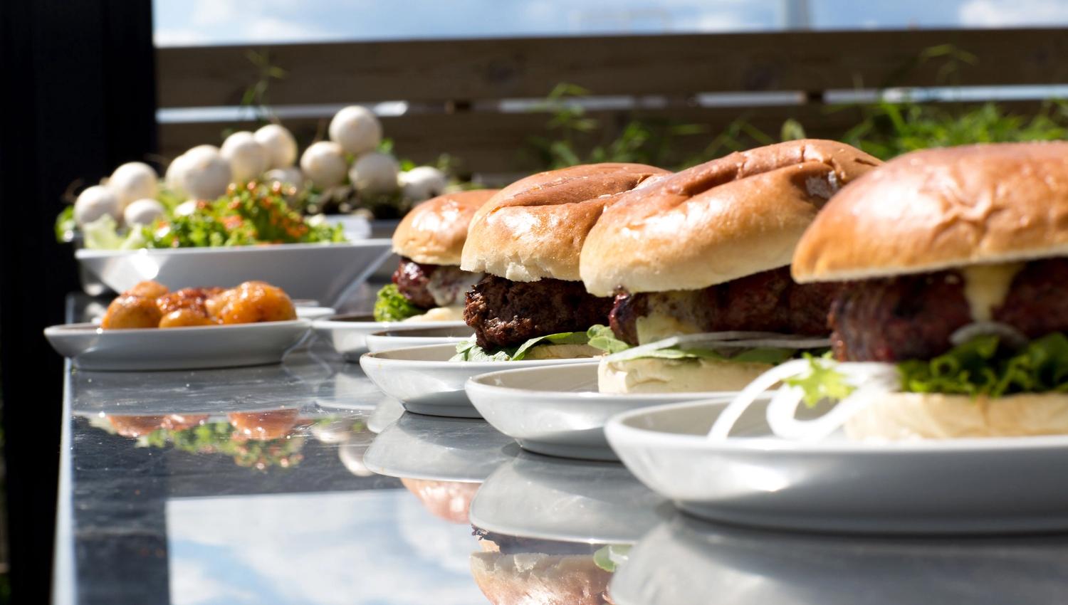 burgers at Thief Foodbar