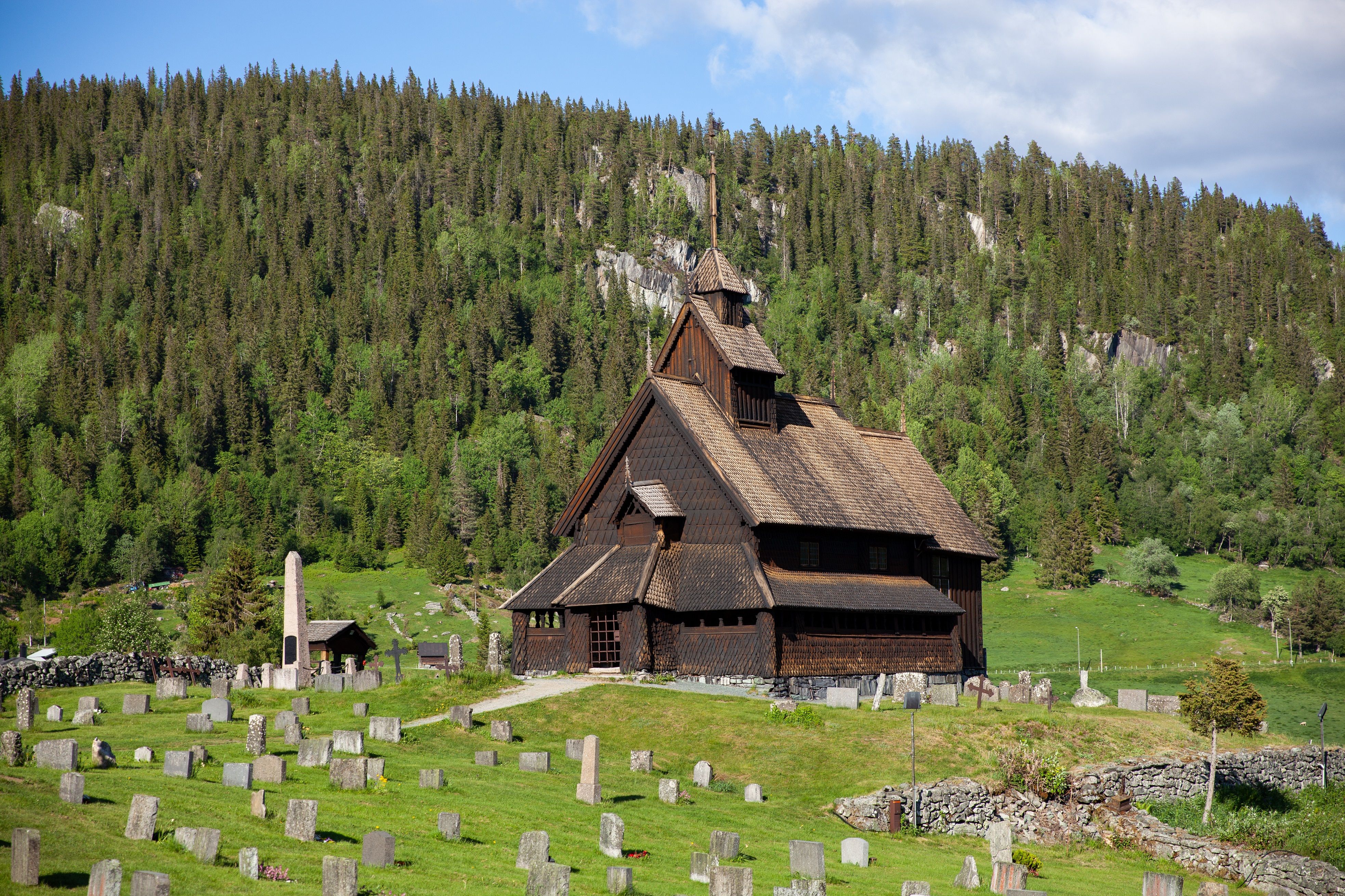 Eidsborg stave church, Vest-Telemark Museum.