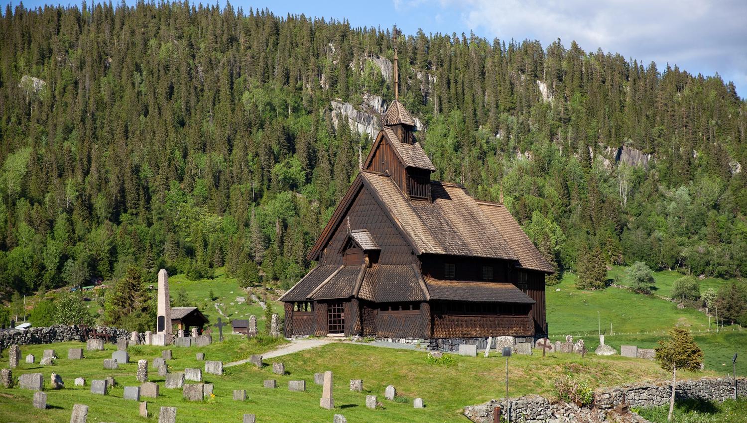 Eidsborg stave church, Vest-Telemark Museum.