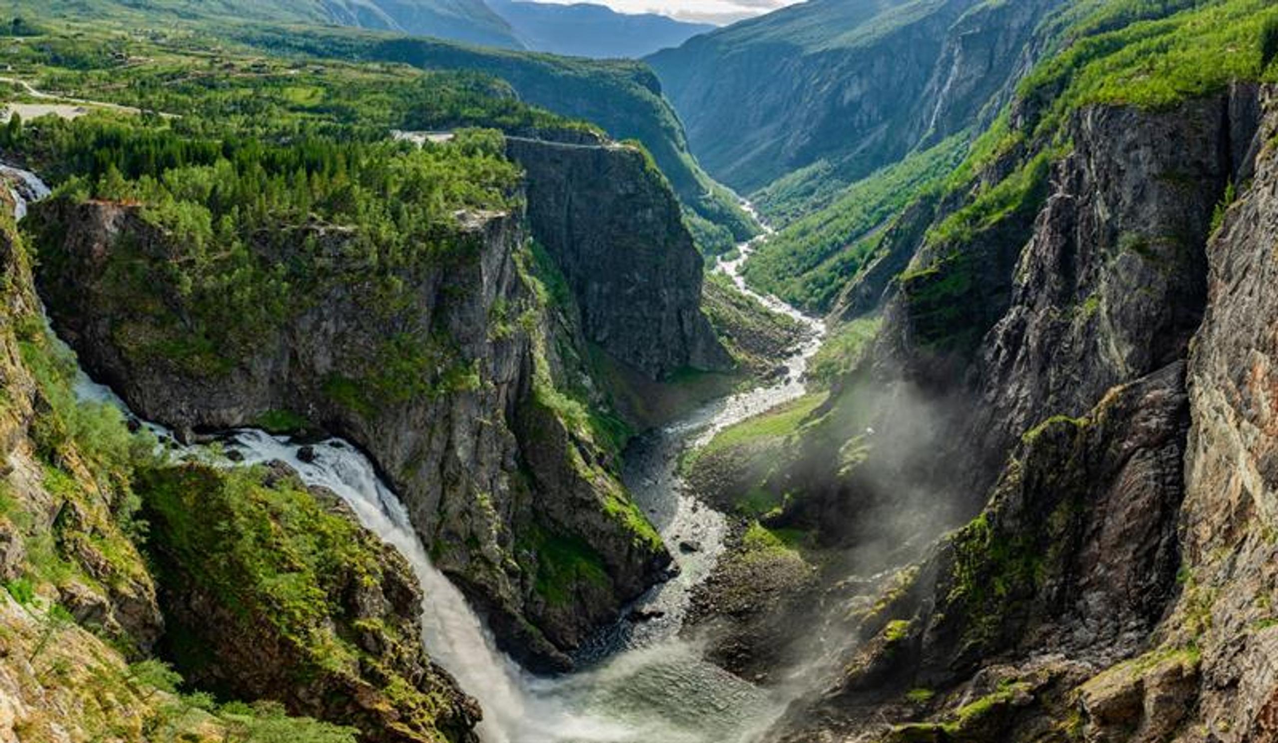 Vøringsfossen - the Vøring waterfall
