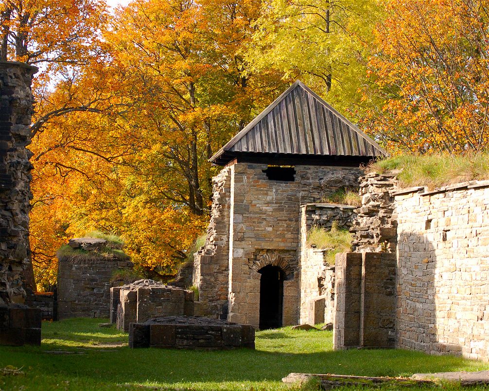 The monastery ruins on Hovedøya.