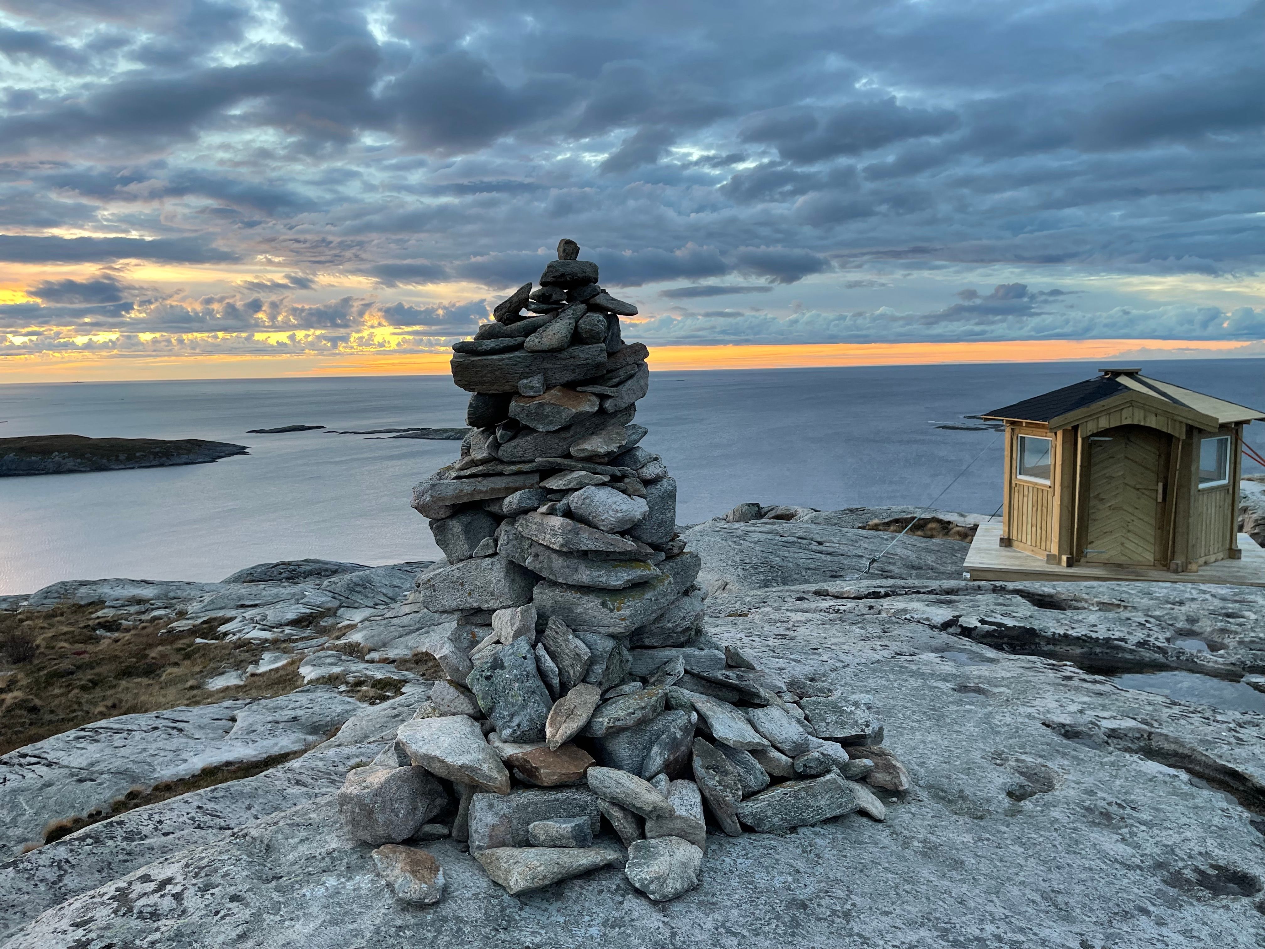 Utsiktspunkt og turmål ved Hasvåg Sjøcamping