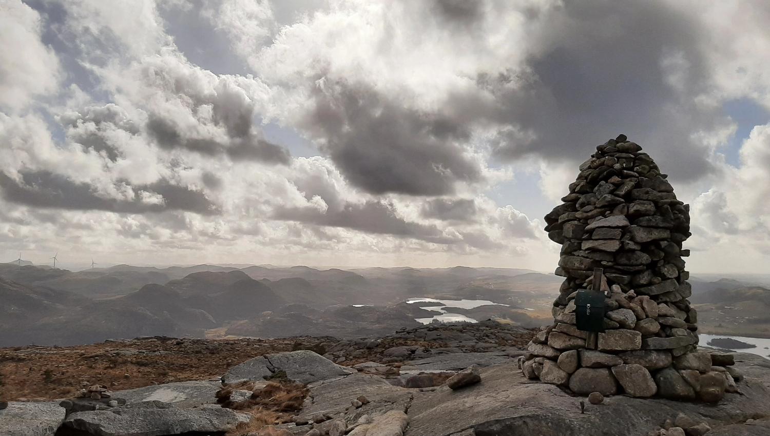 Storaberget, a well-known hike in Sandnes