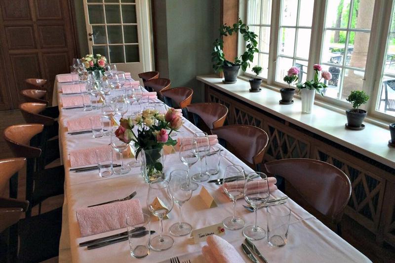 Dinner table.