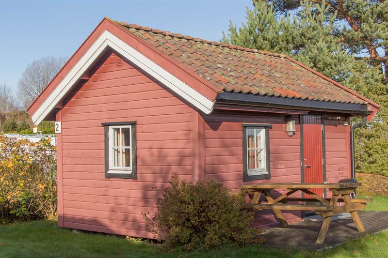 rød hytte