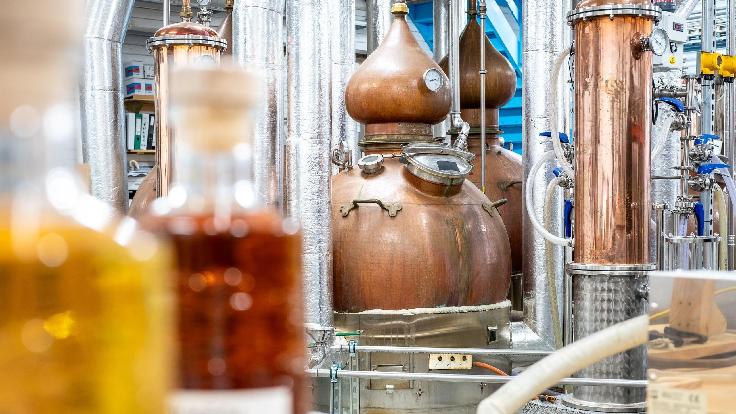 Whisky Carthedral at Myken