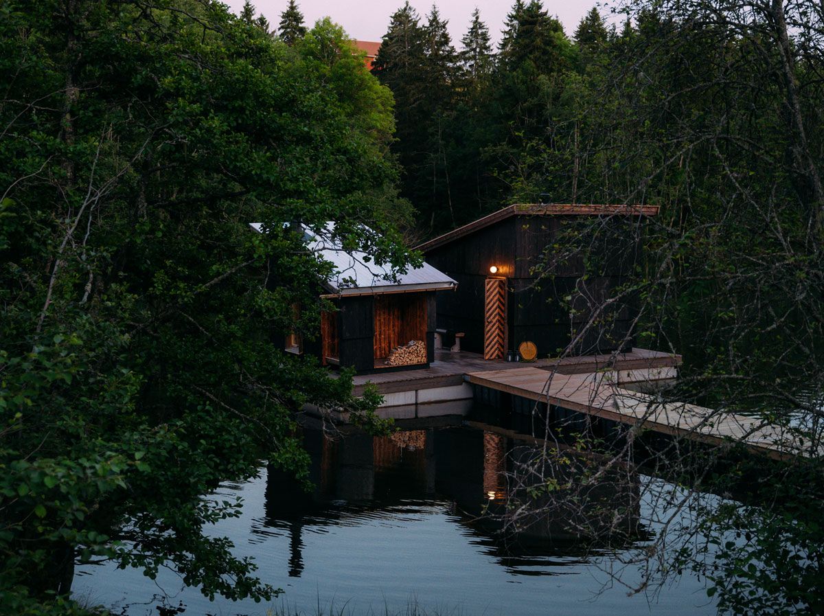The Skogens rom sauna