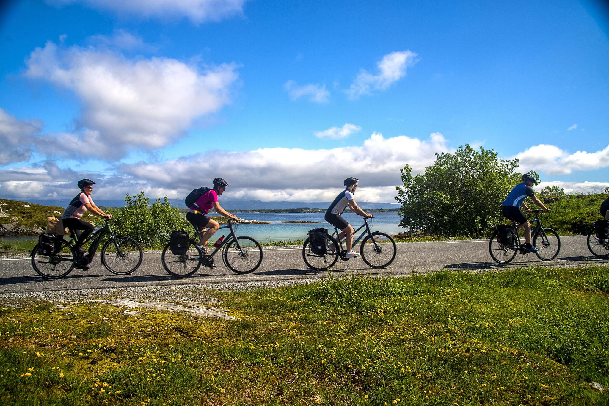 12-dagers sykkeltur langs Kystriksveien