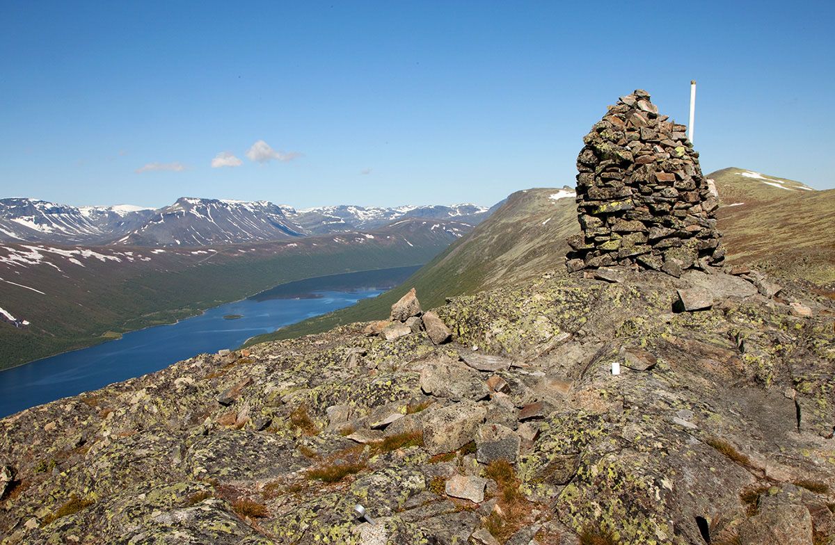 Nøsakampen, utsikt fra toppen