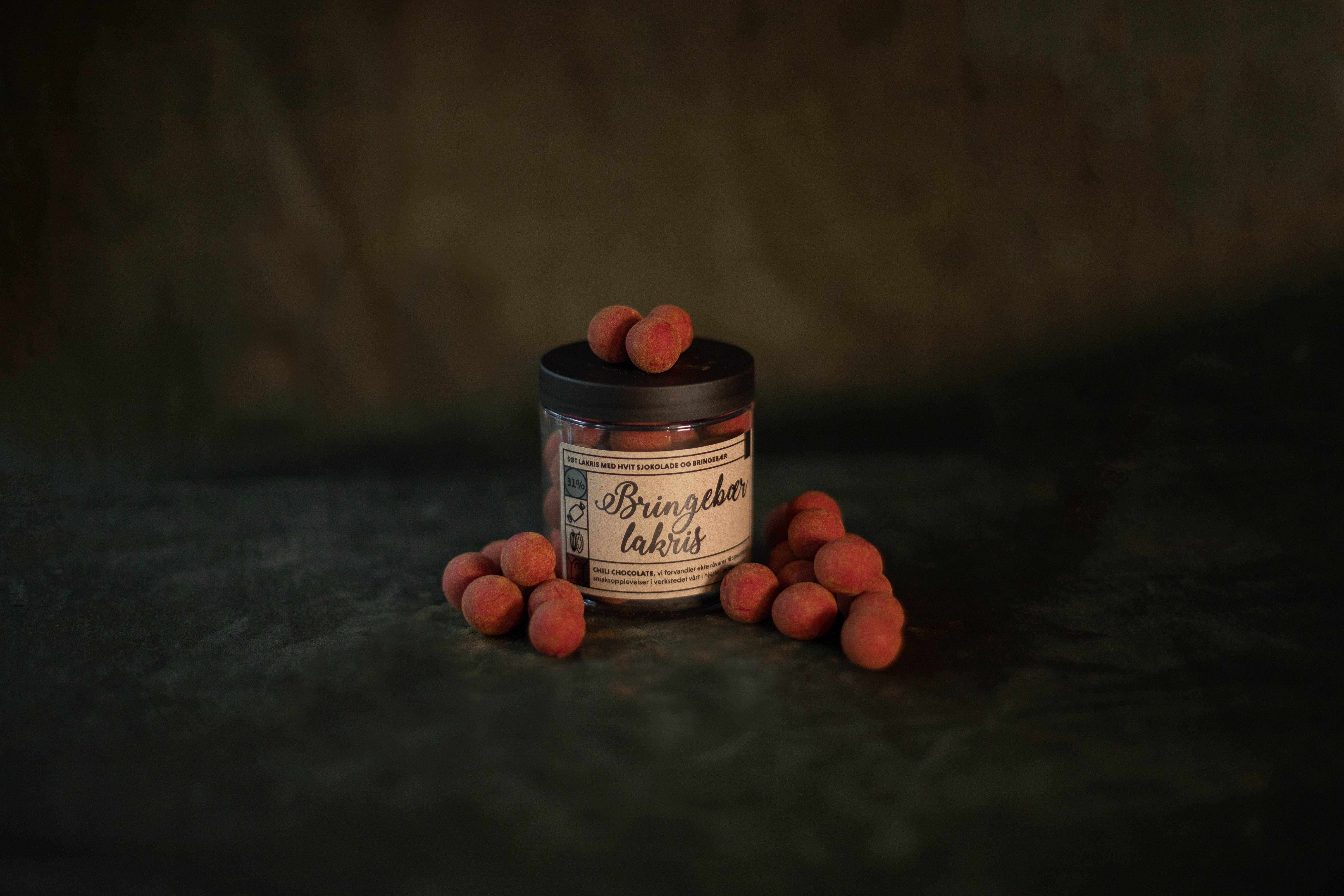 Sweet liquorice with a taste of white chocolate and raspberries
