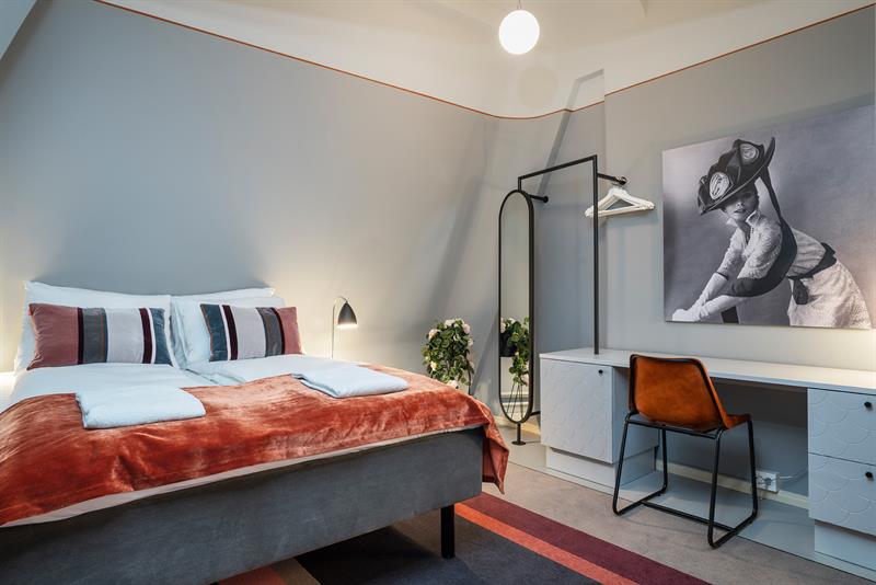 Soverom på familiesuite