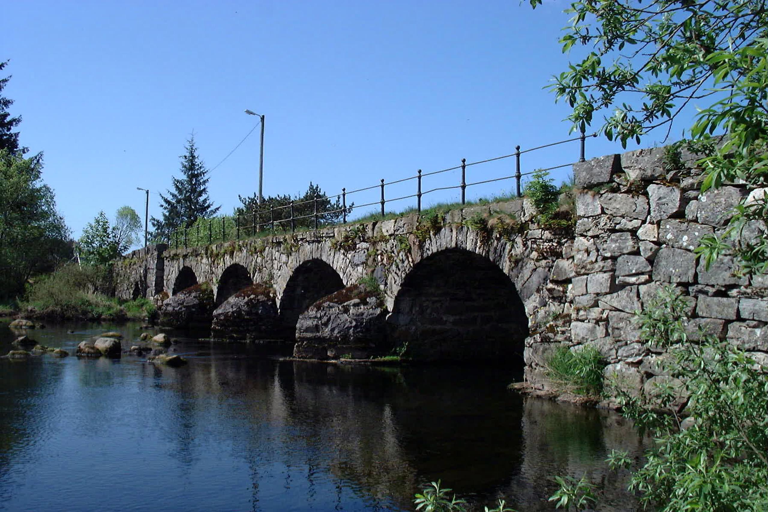 Die Brücke Skjævelandbrua