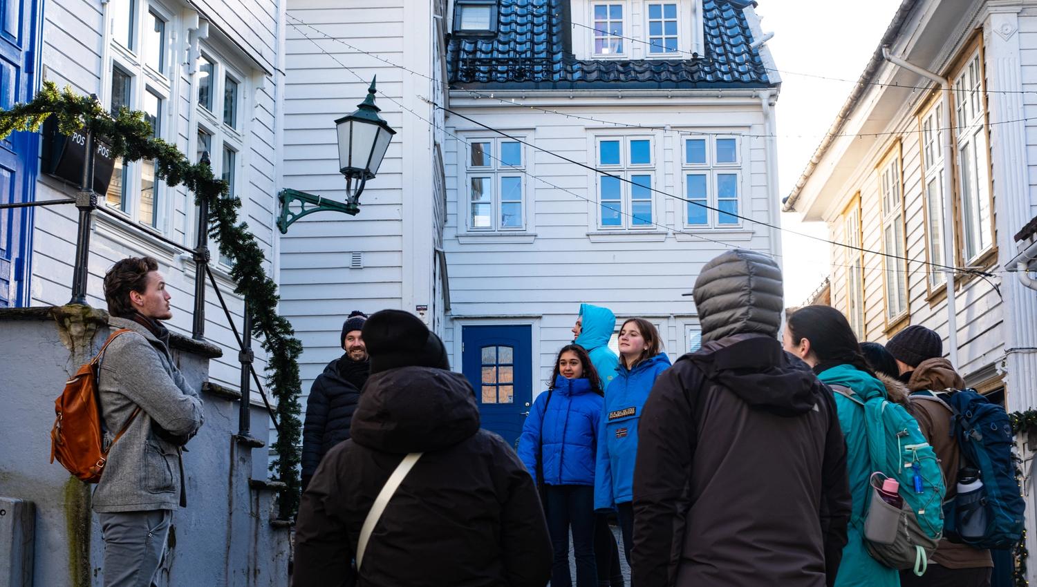 A guided tour through Bergen's past and present