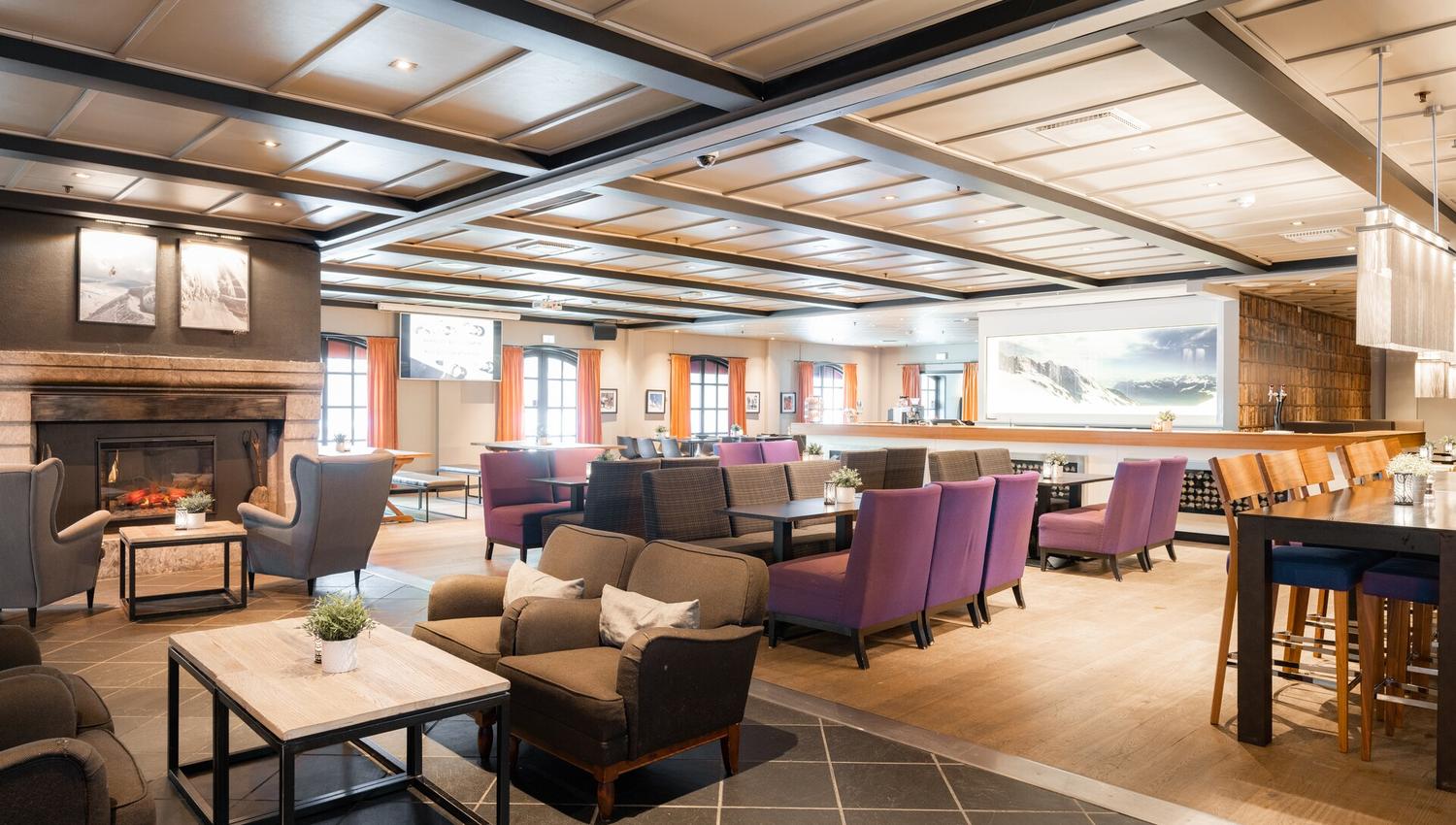 The restaurant at Scandic Hafjell