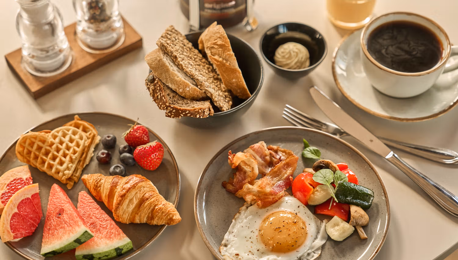Hotellfrokost på Hotel Klubben