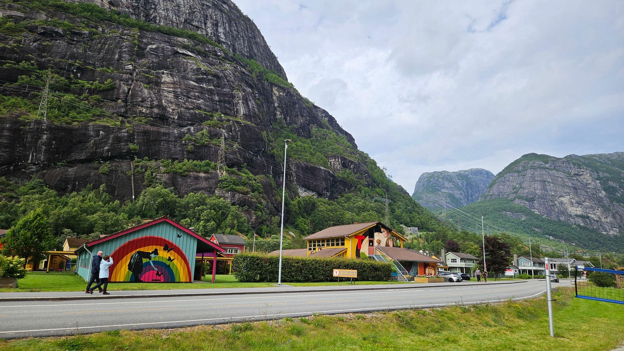 DNT Lysefjorden Turisthytte in Lysebotn