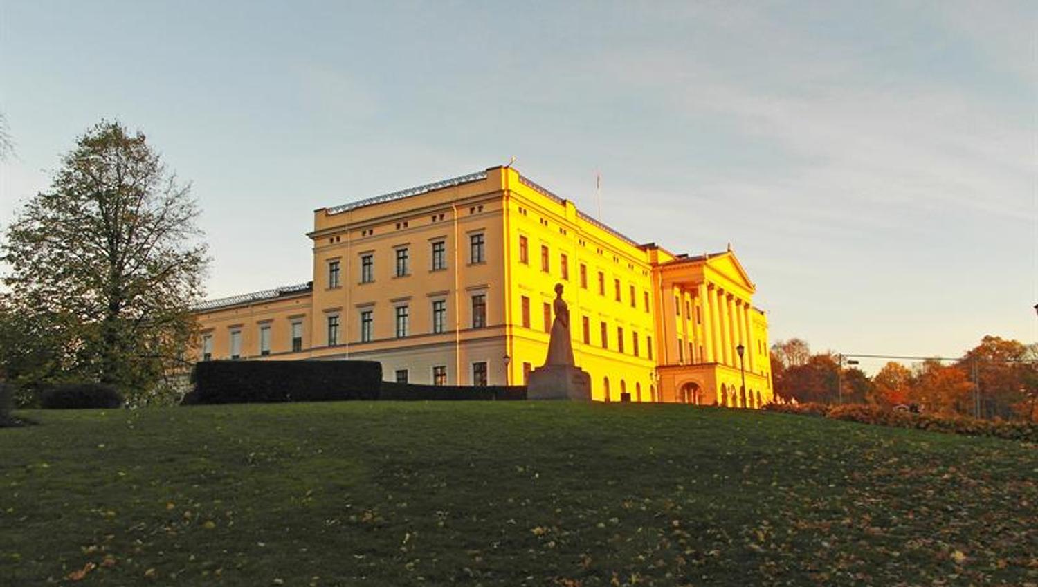 The Palace during sunset.