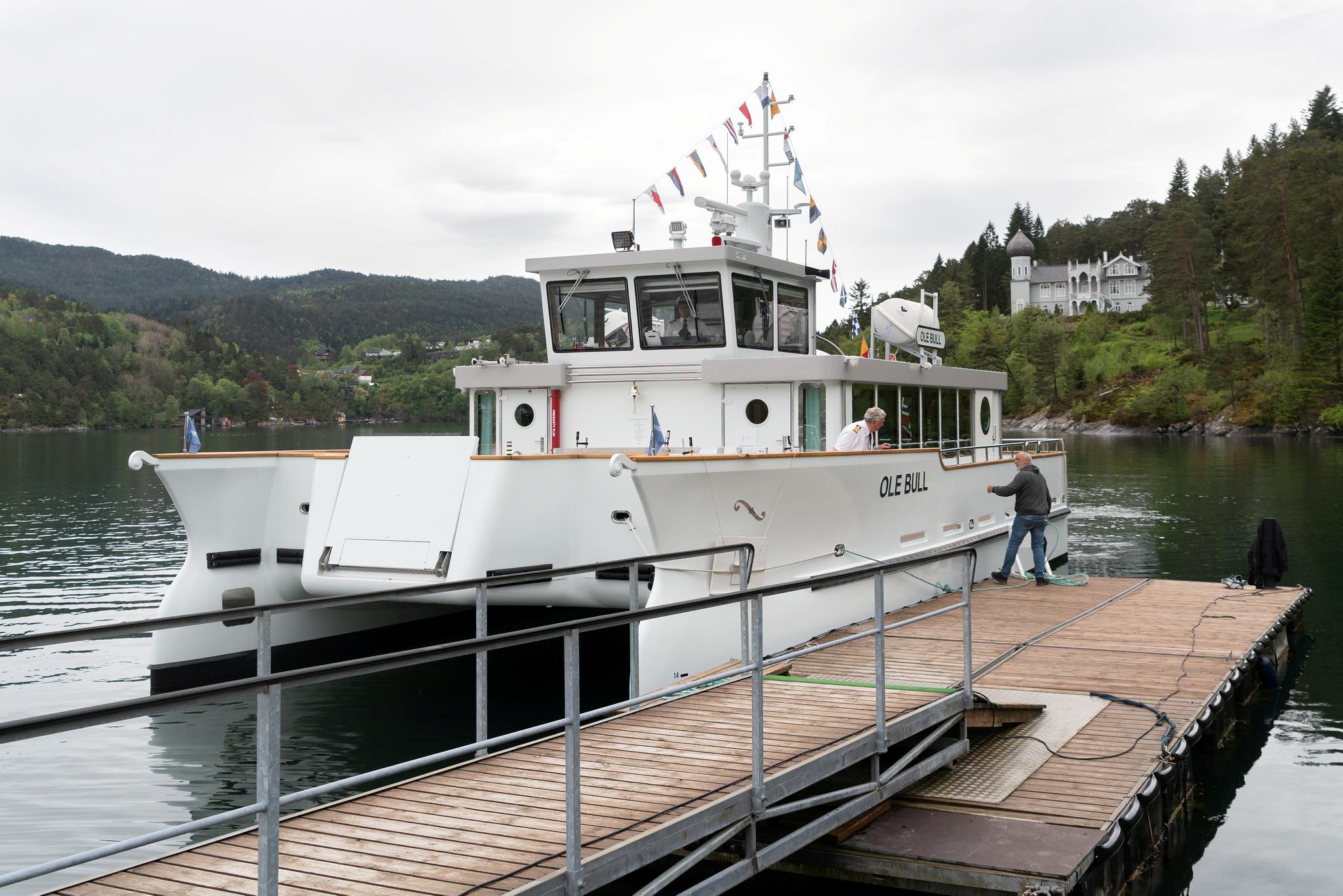 Boat to Lysøen Island