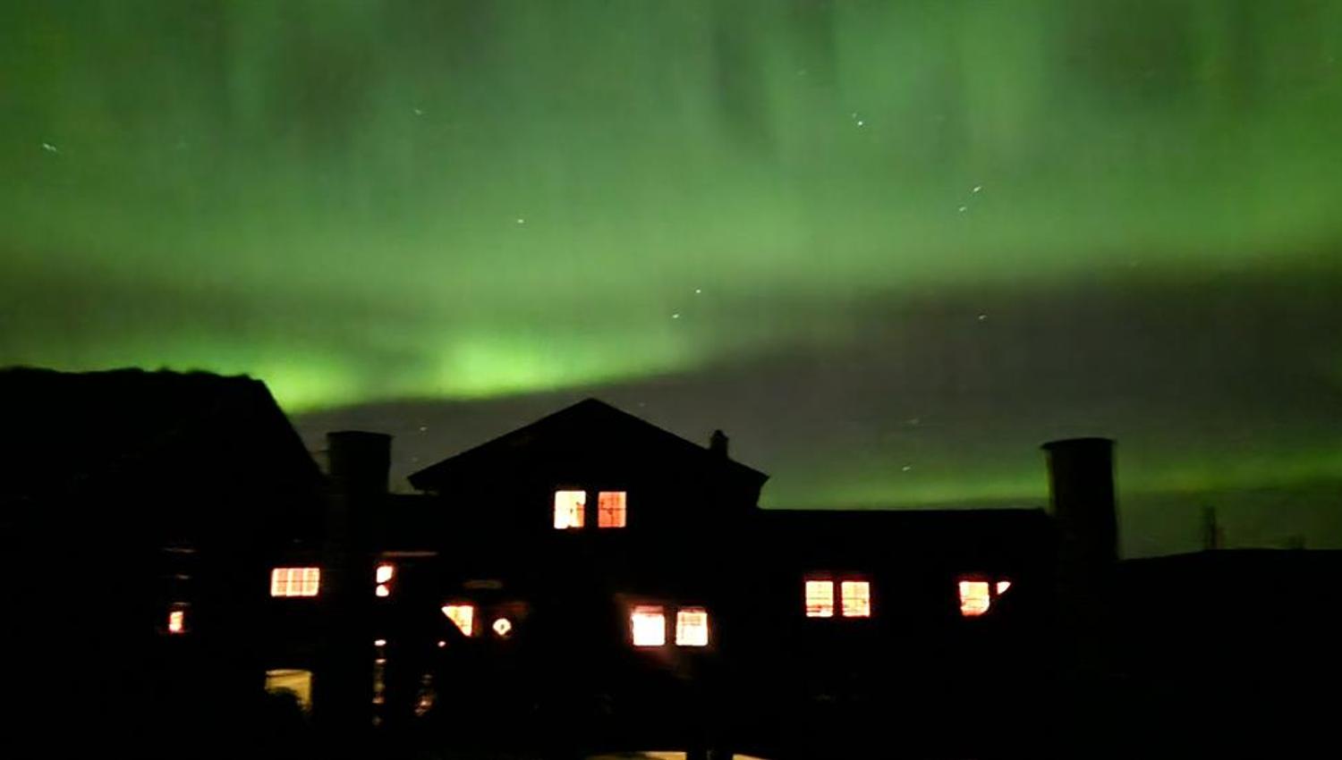 The northern light at Skotten Seter