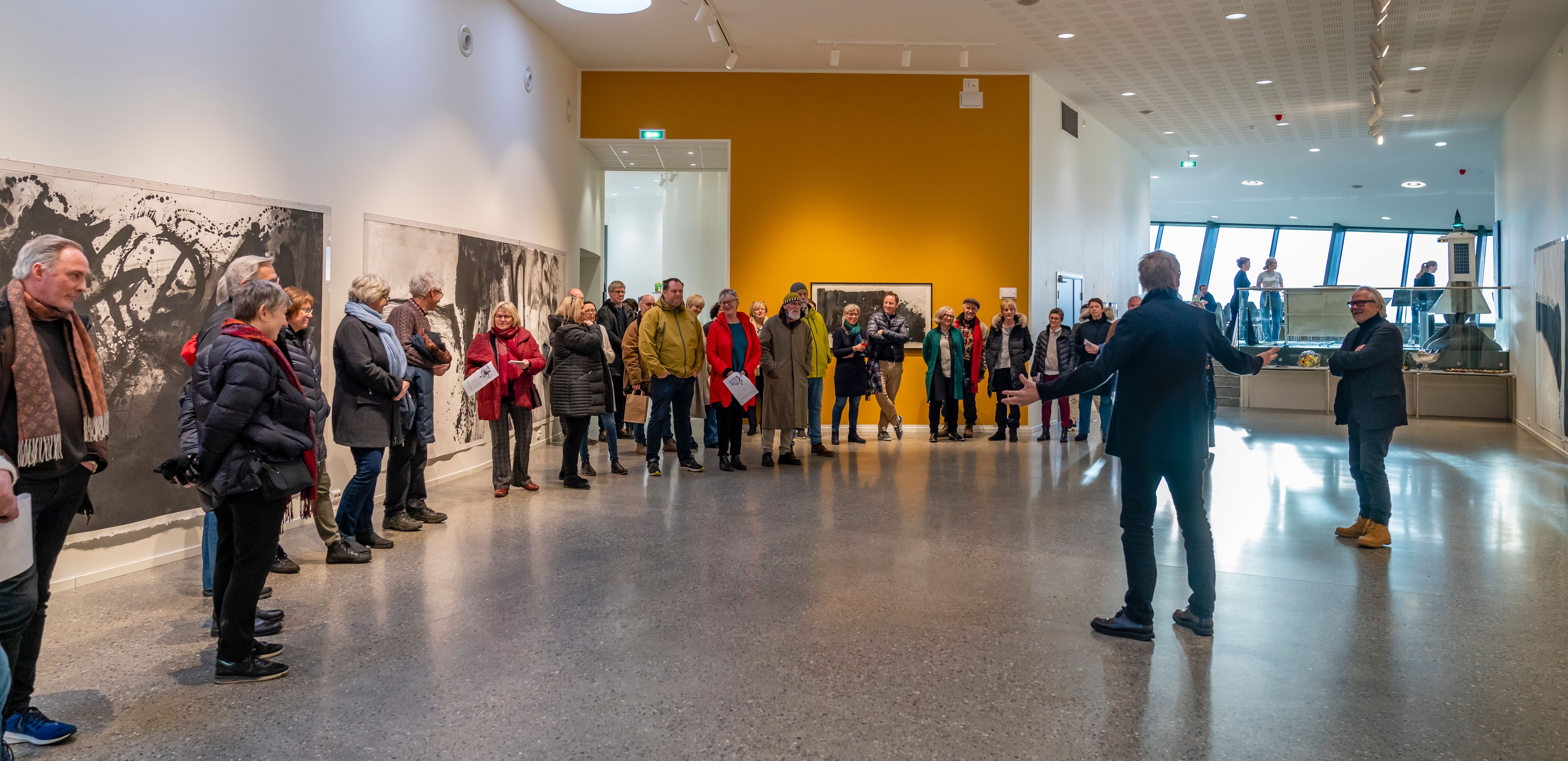 Utstillingsåpning på Alnes fyr og opplevelsessenter