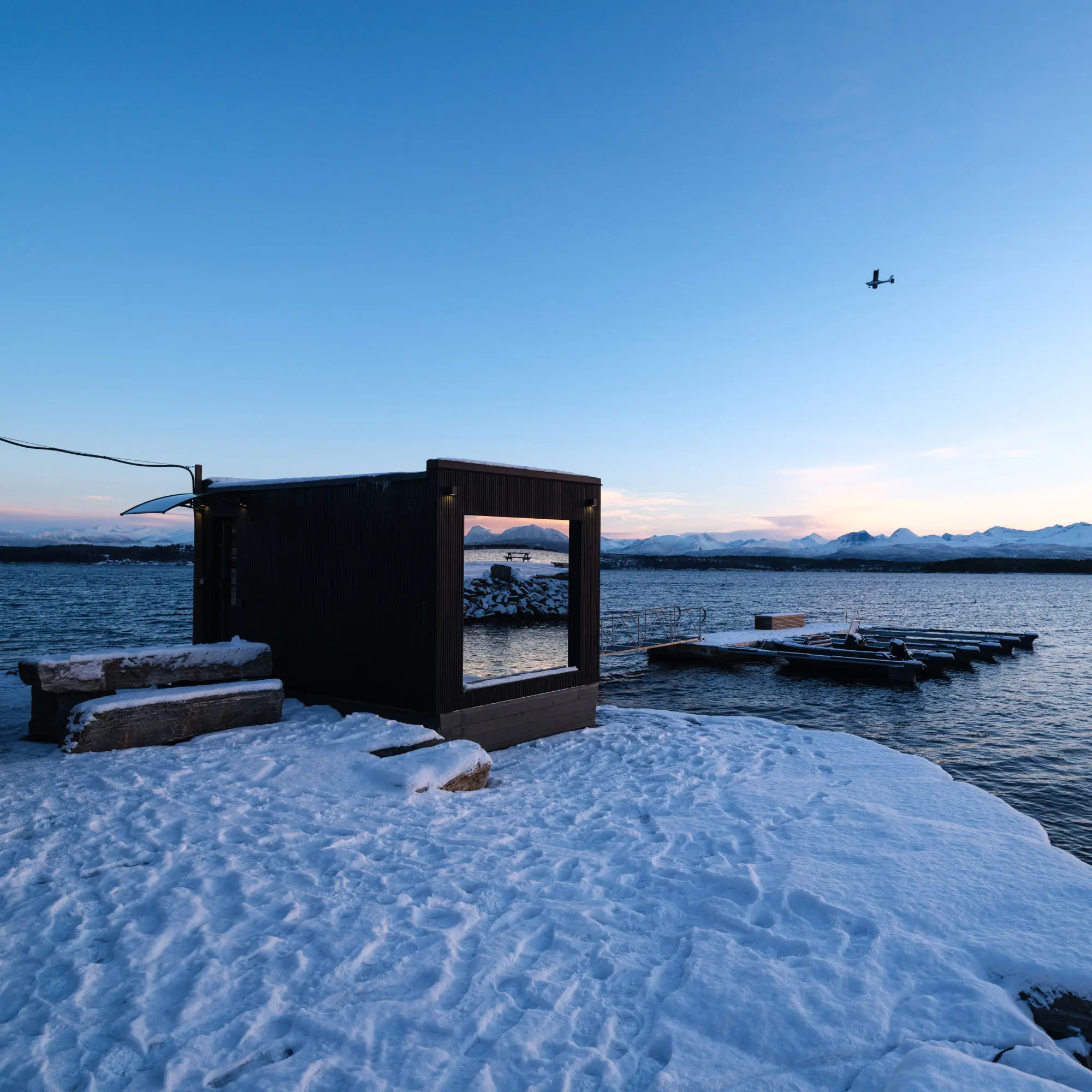Enjoy Roa sauna at Kviltorp Camping