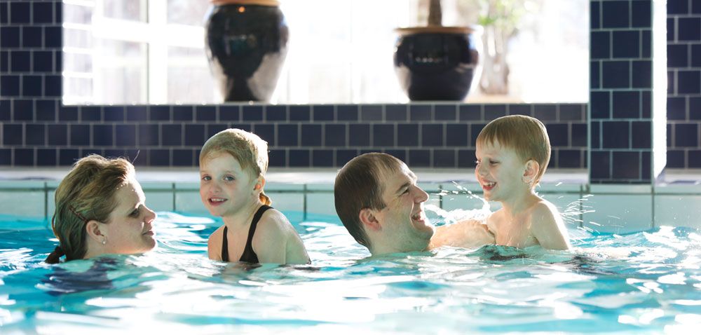 swimming pool at Straand Hotel