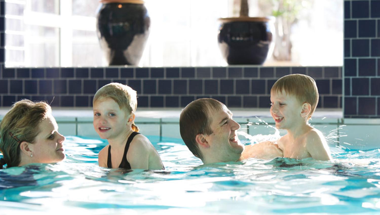 swimming pool at Straand Hotel