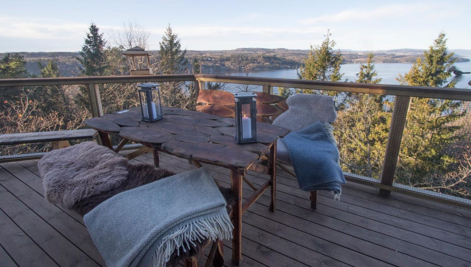 The outdoor space