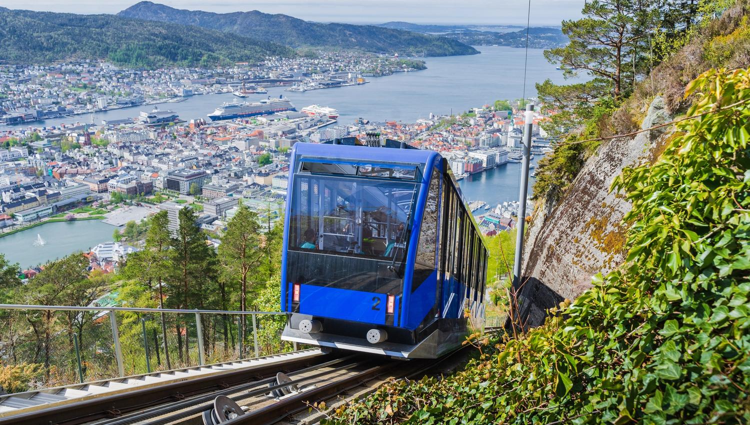 Fløibanen funicualar