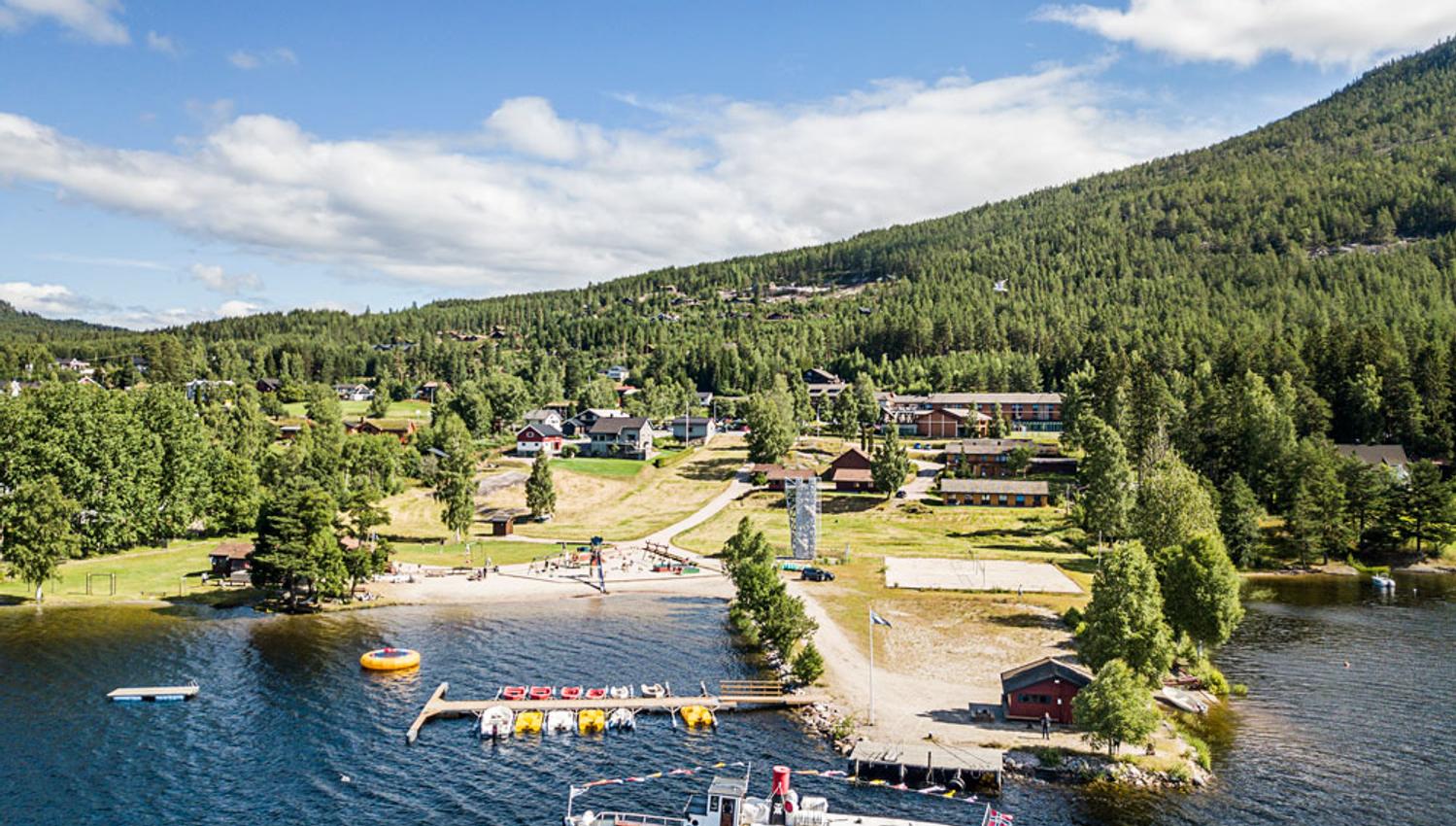 overview of Straand Sommerland in Vrådal