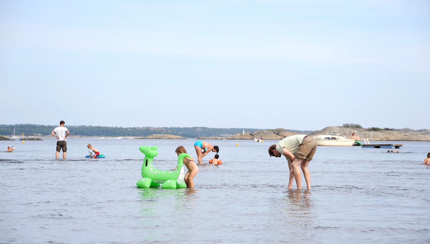 Badestrender i Sandefjord