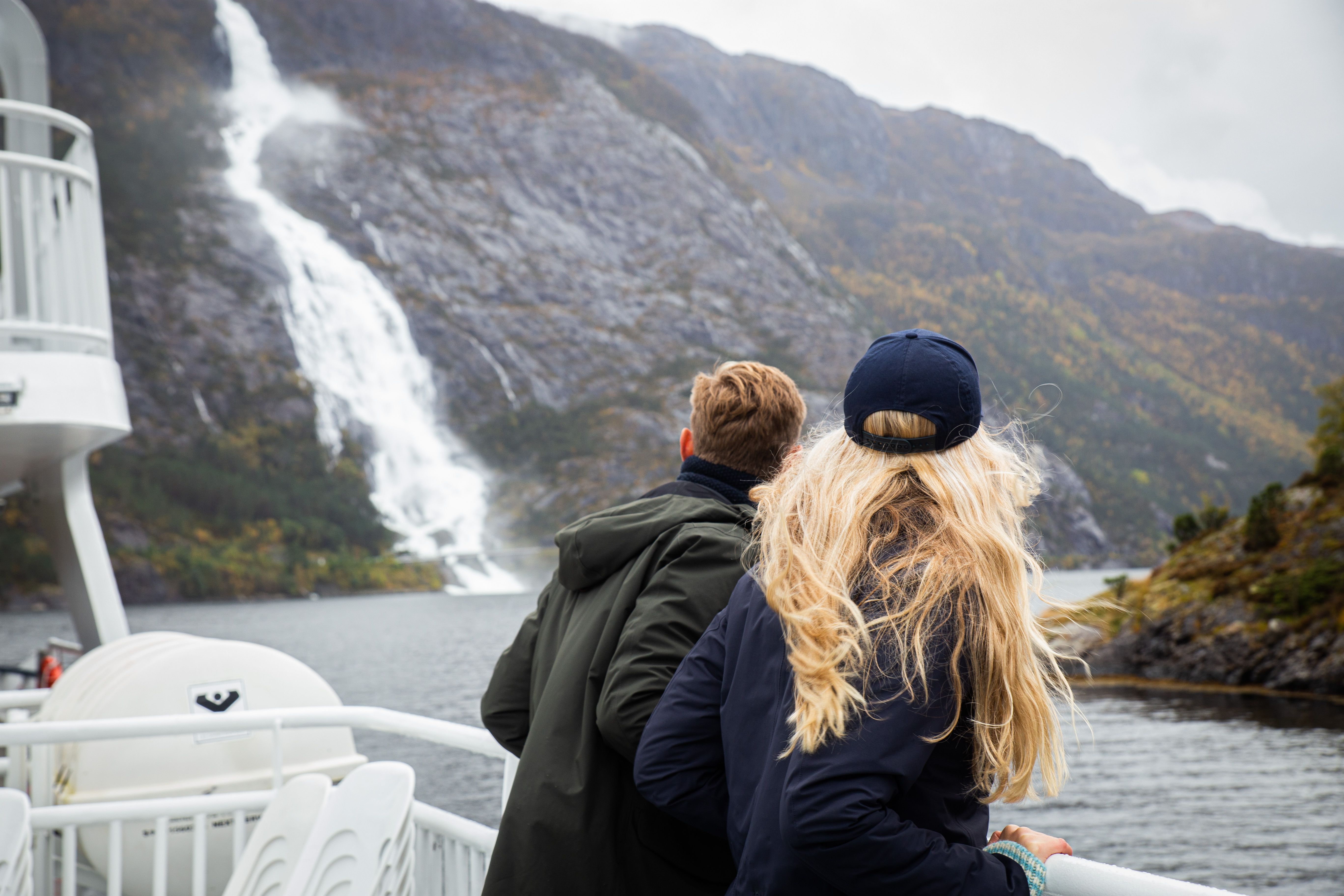 Langfoss, Åkrafjorden