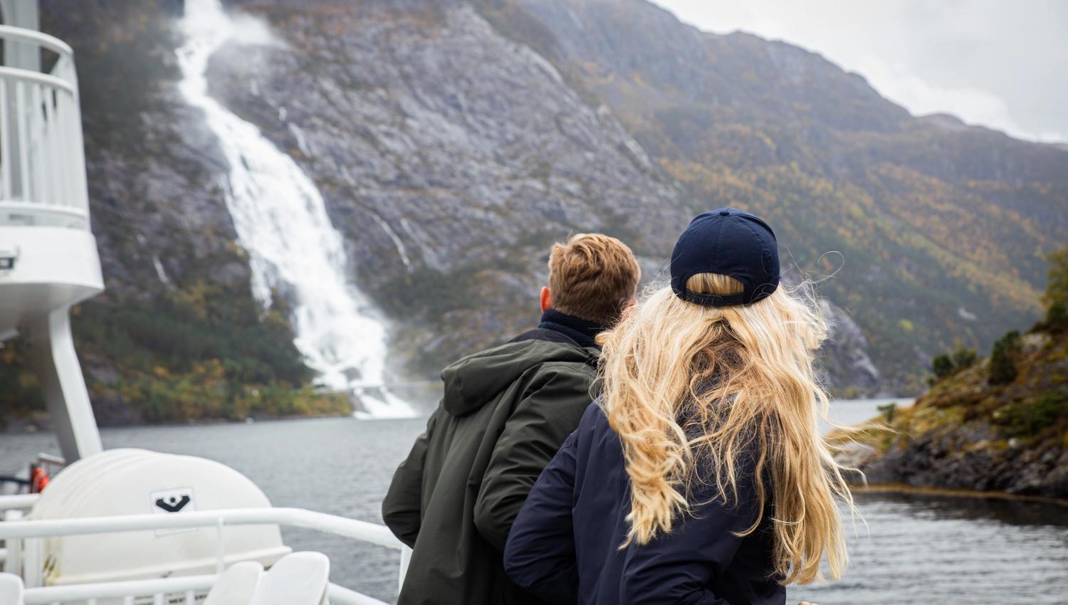 Langfoss, Åkrafjorden