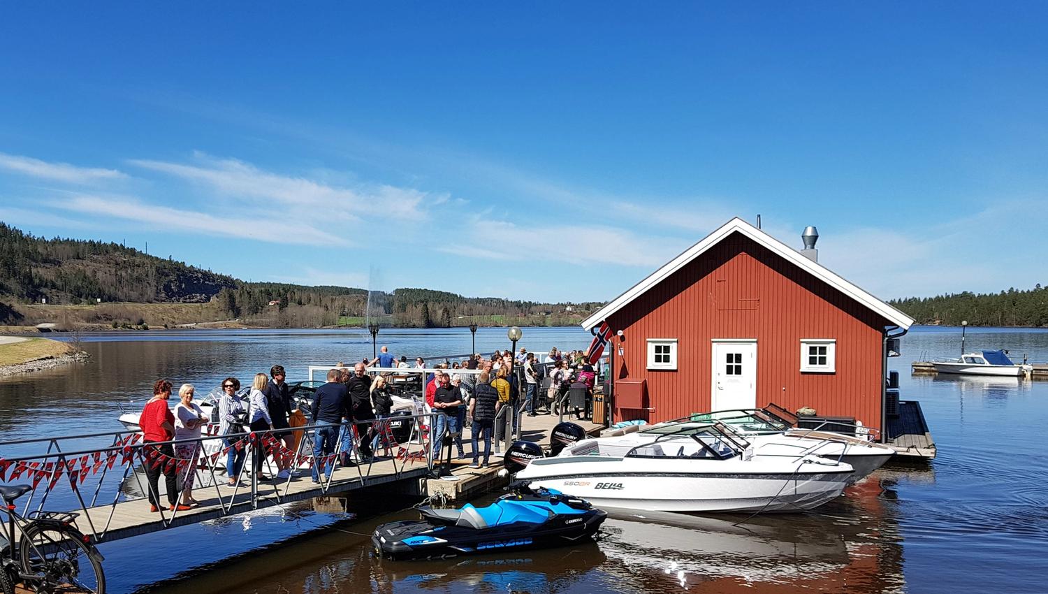 Båtcafeen in ørje