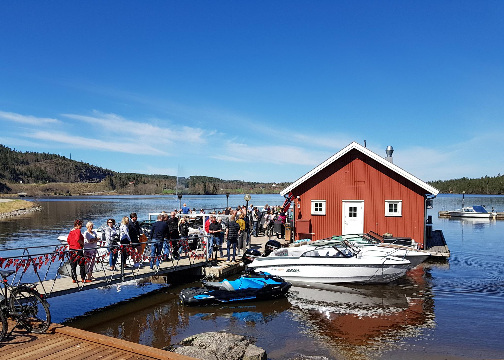 Båtcafeen in ørje