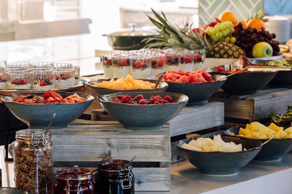 Breakfast buffet at Amerikalinjen