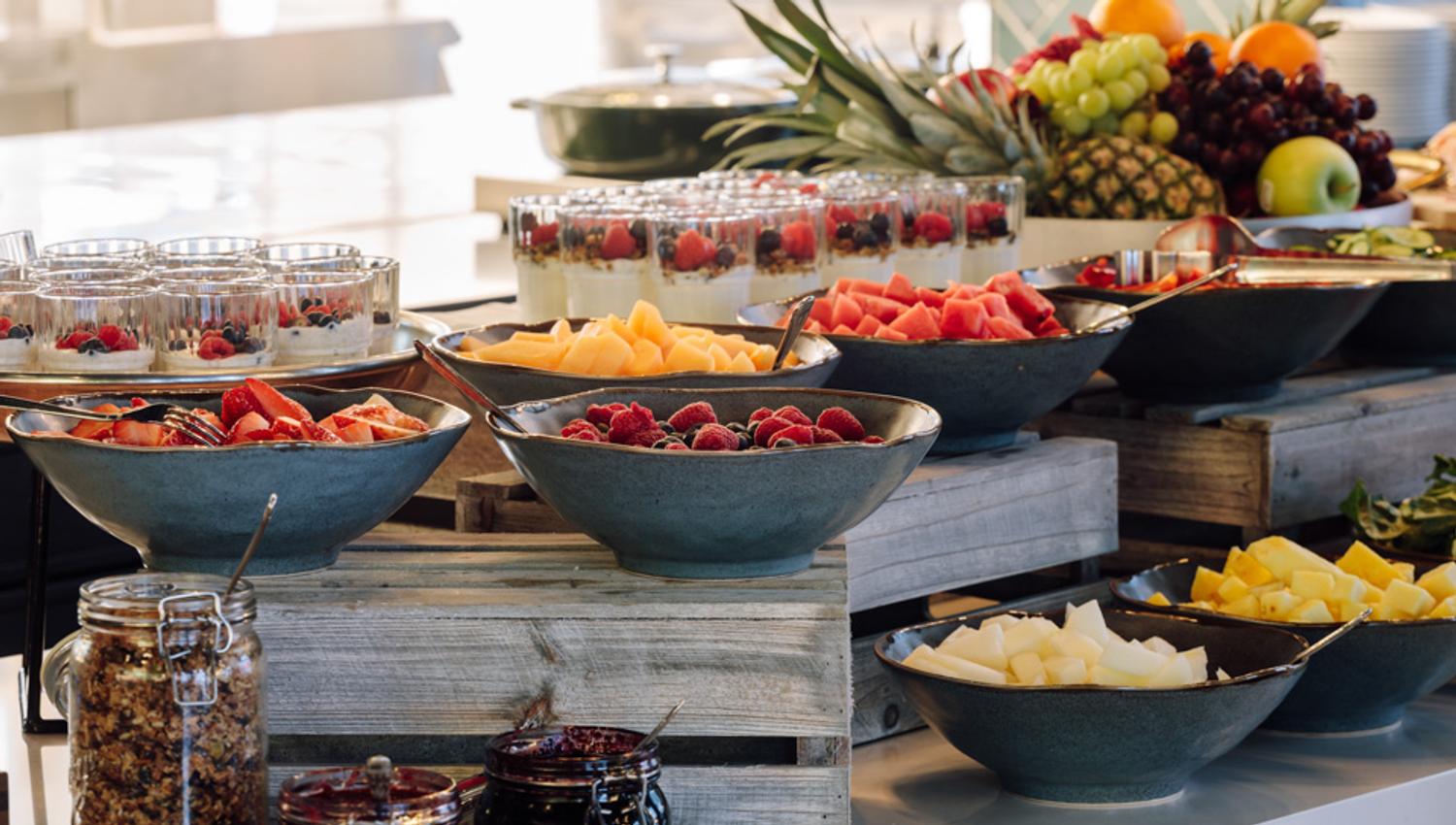 Breakfast buffet at Amerikalinjen