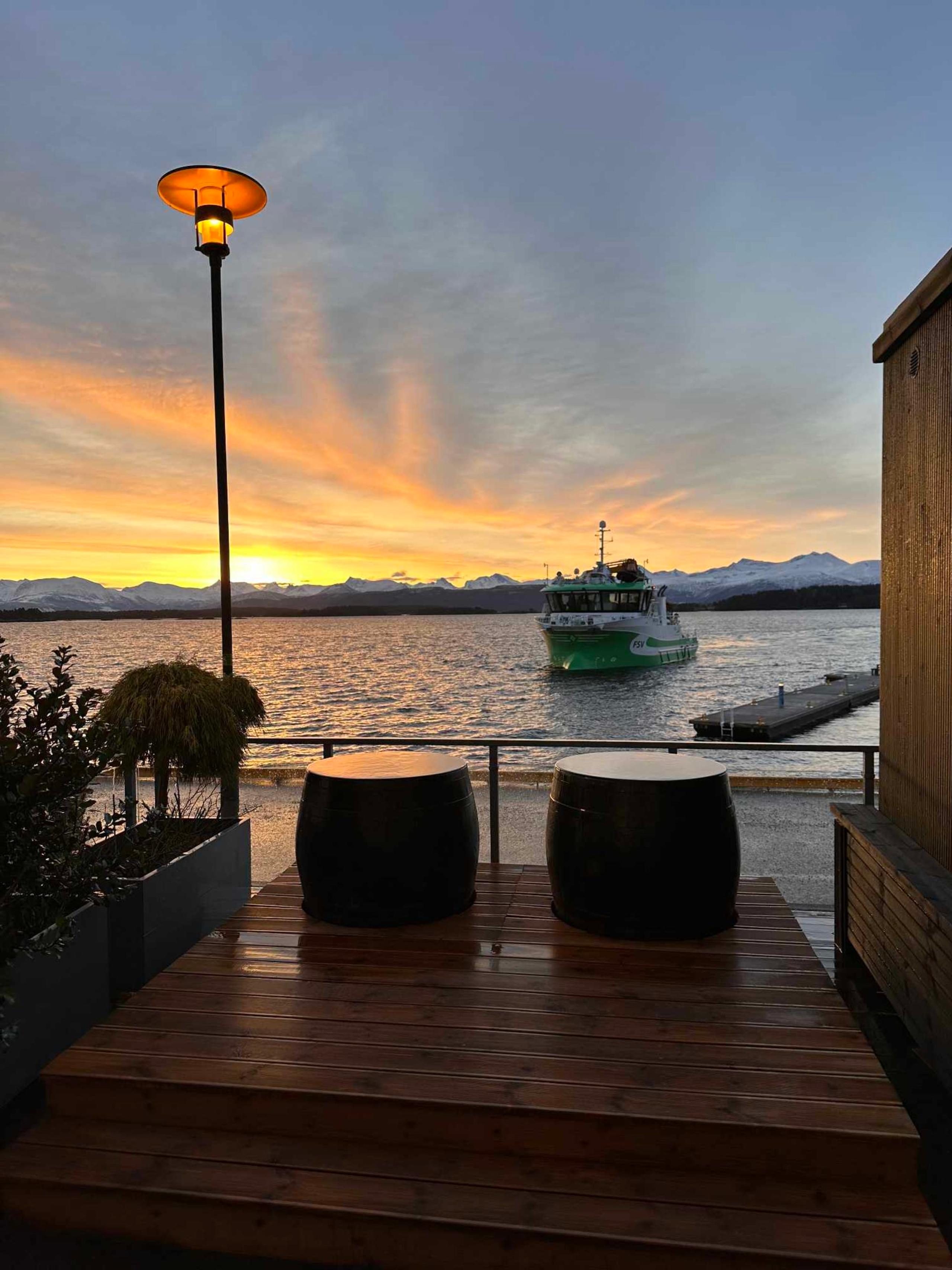Roa Molde Fjordhotel - Sauna with Cold Plunges